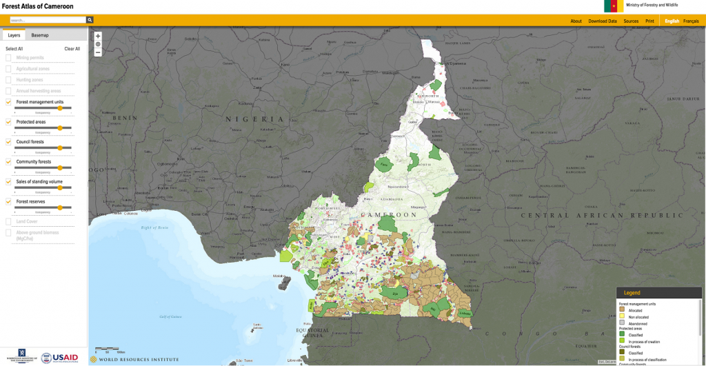 Forest Atlas of Cameroon