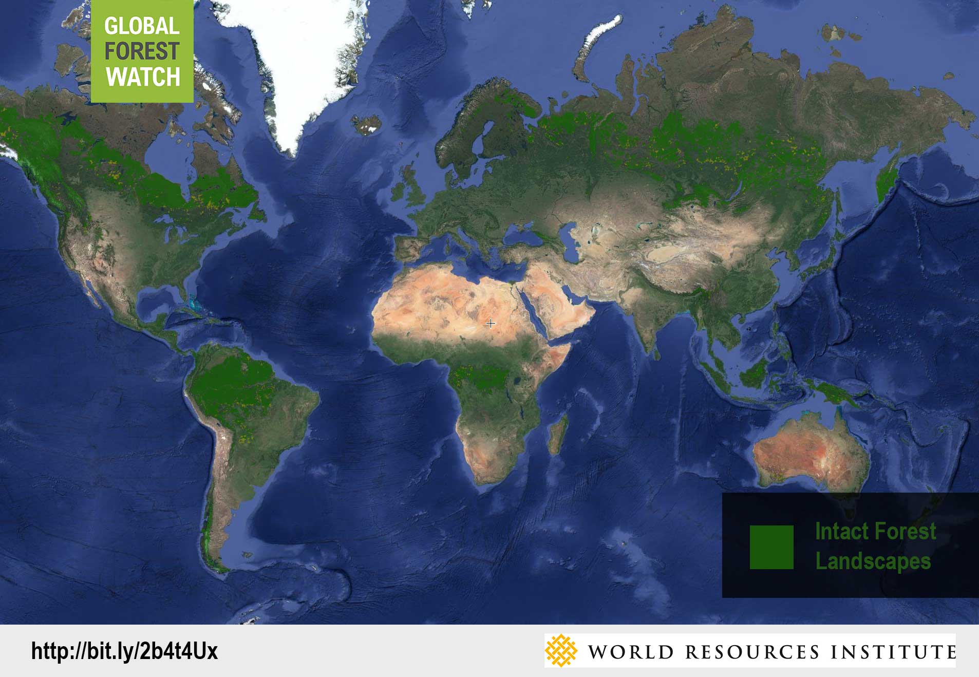 Map Of The Week Using GLAD Alerts To Monitor Intact Forest Landscapes   IFL Sat 