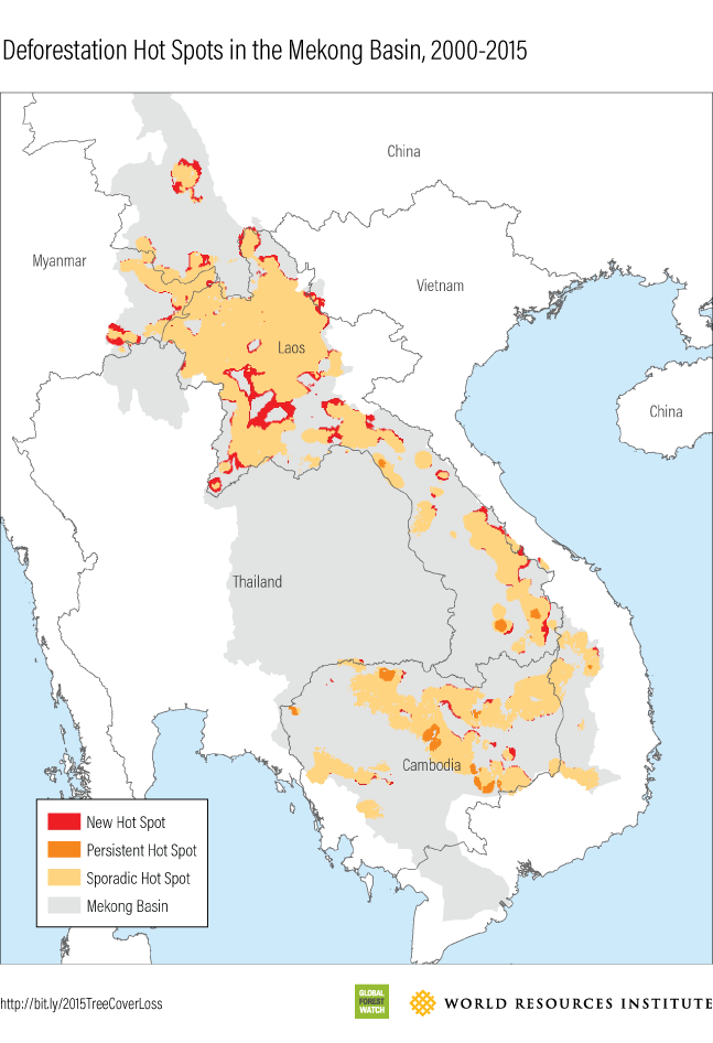 Mekong 2015 Hot Spots