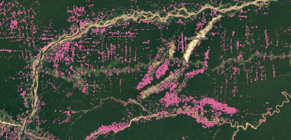 Satellite Maps Monitor Deforestation, The Brink