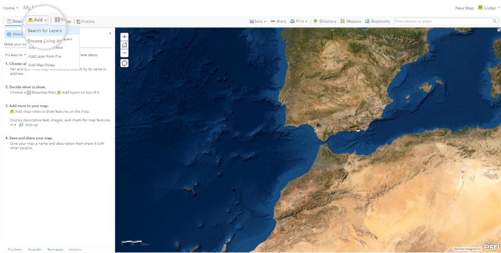 arcgis map templates