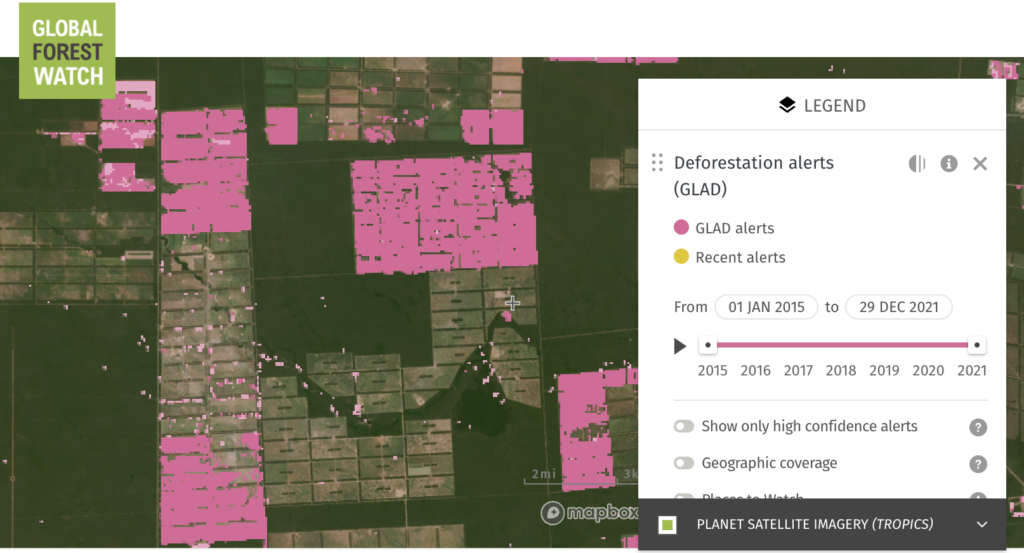 GLAD Alerts Now Available For Entire Pantropical Region | Global Forest ...